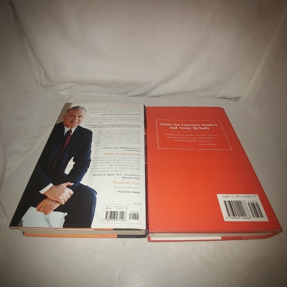 2 HC Novels: Malice, McNally's Trial, Lawrence San - Picture 2 of 7